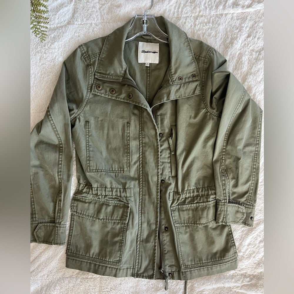 Madewell Passage Jacket in Desert Olive - Picture 12 of 16
